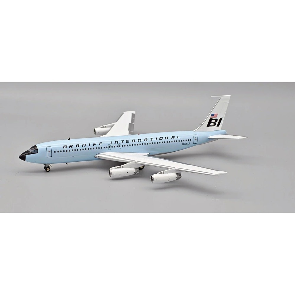 BRANIFF/B707 SUPERJET/N7072/LIGHT SKY BLUE/INFLIGHT/IF702BN0825/1:200/NEW/